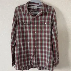 古着 80~90年代 ポロ ラルフローレン ネルシャツ メンズM