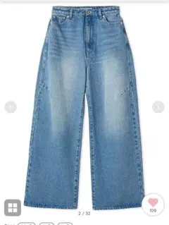 snidelデニムパンツ