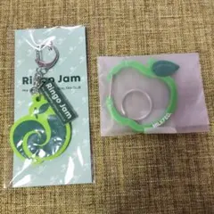 ミセス　Ringo jam会員特典　キーホルダー　ミルクフェド　りんご　カラビナ