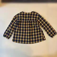 無印良品　フランネル長袖シャツ 130cm