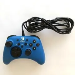 Nintendo Switch 有線コントローラー 青色