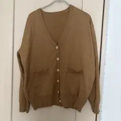 スクールカーディガン ベージュ