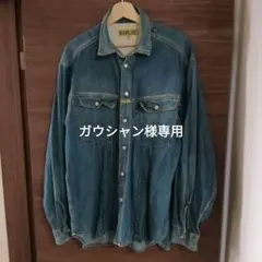 ⚠️最終値下げ 激レア逸品 Lee デニムロングシャツコート - メルカリ