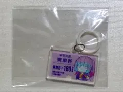 ミルキーサブウェイ マキナ 乗車券 アクリルチャーム めじるしキーホルダー