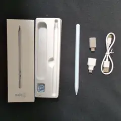 AiSFUL 充電式タッチペン iPad対応 ブルー