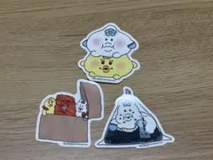 んぽちゃむ シールセット 3種類 ローソン