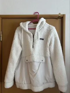 ホワイト フリースジャケット L/G