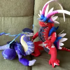 ポケットモンスター ポケモン コライドン ミライドン ぬいぐるみ セット