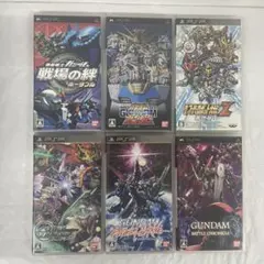 PSP ガンダム ソフト6本セット 動作未確認