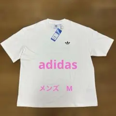 【新品】adidasアディダス 半袖　Tシャツ　メンズM ホワイト