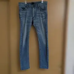 Lee スキニーデニム ライトブルー③