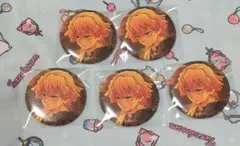 鬼滅の刃 無限城編 キービジュアル缶バッジ 我妻善逸 5点セット