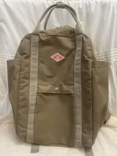 DANTON ダントン　キャンバスバッグ　リュック　ベージュ
