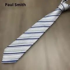 Paul Smith ポールスミス ネクタイ レジメンタル ブルー系