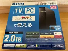 I-O DATA 2.0TB USB 2.0外付けハードディスクのサムネイル