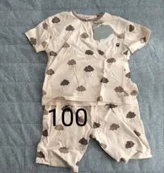 【新品】パジャマ　100　futafutaのサムネイル