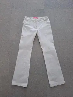 VIVA HEART ビバハート　ゴルフ　パンツ　ストレッチ　白　M　38