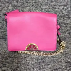 ZARA　ピンク ミニバックのサムネイル