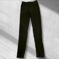 ★神戸レタス　スキニーパンツ スリットパンツ　黒ズボン　ブラック　M
