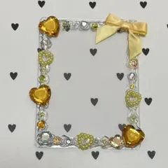 トレカケース ハンドメイド 黄色3