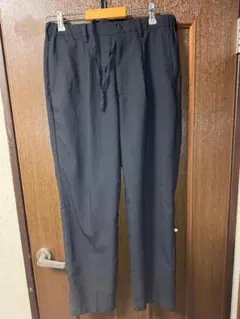 無印良品 風を通すタックテーパードパンツ 紳士 L