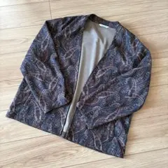 JOURNAL STANDARD 総柄 ペイズリー ジャケット S