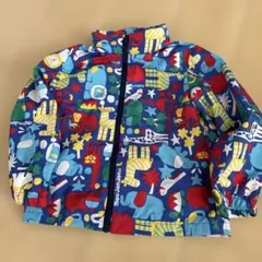 moujonjon カラフル動物柄 ジャケット 110cm ウインドブレーカー