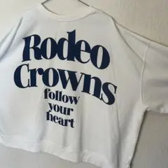 Rodeo Crowns バックプリント　オーバーサイズスウェット
