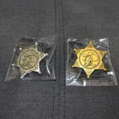 ディズニー　シューティングギャラリー　保安官バッジ　ドナルド　未開封