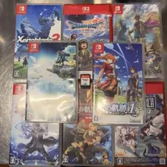 Nintendo switch＋switch2 ソフトまとめ売りのサムネイル