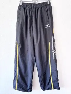 ミズノ　ウインドパンツ　　ウォーマーパンツ　メンズL ブラック