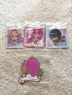 プリキュア一番くじF賞キュアブロッサムキーホルダー&シールセット