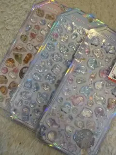 ボンボンドロップシール　オリジナル　キャラクターシール 3パックセット