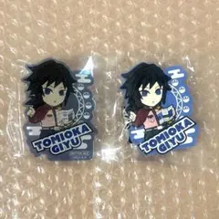 鬼滅の刃 東京ドームシティ ラメバッジ ラバーバッジ TDCA 冨岡義勇