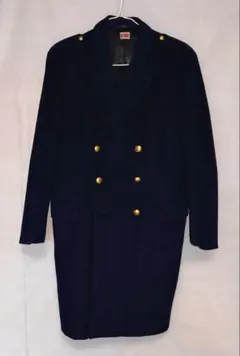Elson ネイビー ミリタリーコート