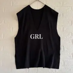 GRL｜グレイル｜Vネック ルーズベスト ゆったりのサムネイル