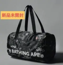 新品未開封　A BATHING APE デジタルカモ柄ビッグボストンバッグ