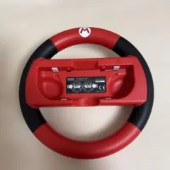NintendoSwitchマリオカート専用ハンドル 赤黒