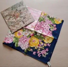 Jim Thompson 花柄シルクスカーフ