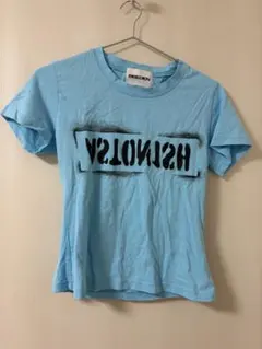 BEEDEN SPRAY PRINT LOGO TEE ライトブルー - メルカリ