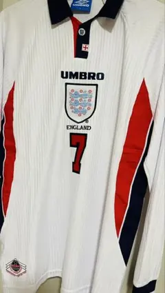 イングランド代表 7番 ユニフォーム ベッカム 中古品 - メルカリ