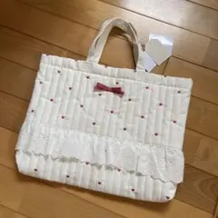 新品　バースデイ　ハート　レッスンバック　手提げかばん　図書バック　小学生