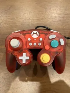 ［ジャンク］マリオ クリアレッド USBコントローラー
