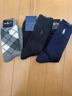 ラルフローレン　靴下3足