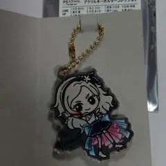 アイカツ　プリパラ　黒沢凛　ゆるスタmini　アクリルキーホルダー