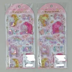 正規品☆サンリオ ウォーターインシール ハローキティ 2枚セット