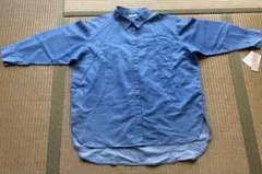 Pyumosso ブルーデニム 長袖シャツ M 新品タグ付き