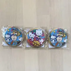 【新品・未使用】ユニバーサルスタジオジャパン 25周年缶バッジ 3つセットのサムネイル