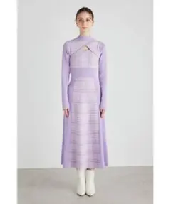 rienda ニットワンピース ロング