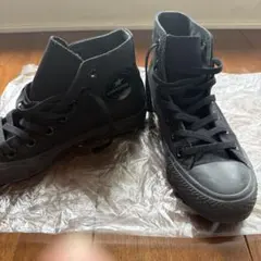 Converse ブラック ハイカット スニーカー